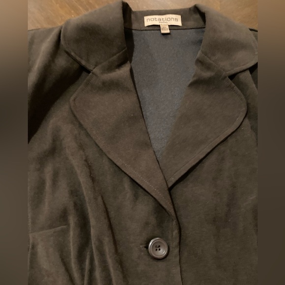 Vintage  Ladies Size 2X Notations Women Button Up Blazer - Picture 11 of 16